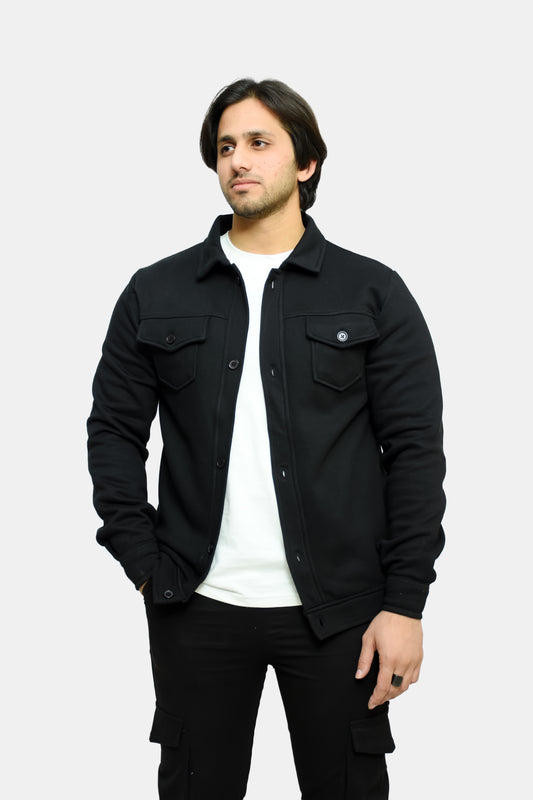 Black Premium Trucker Jacket
