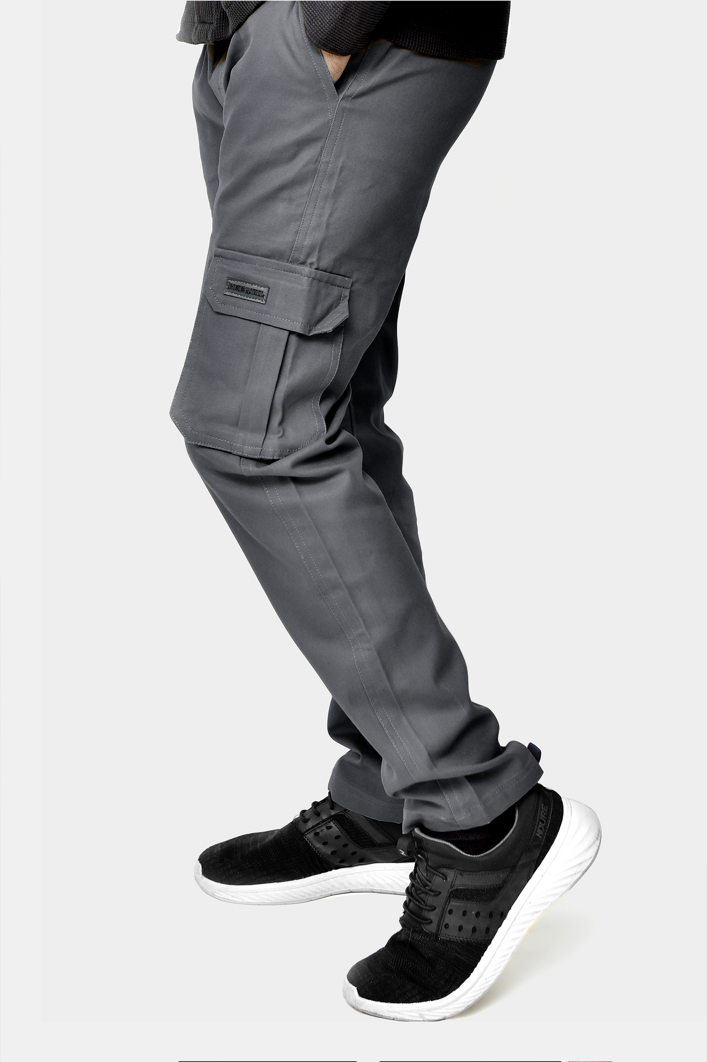 Grey Premium Cargo Trouser