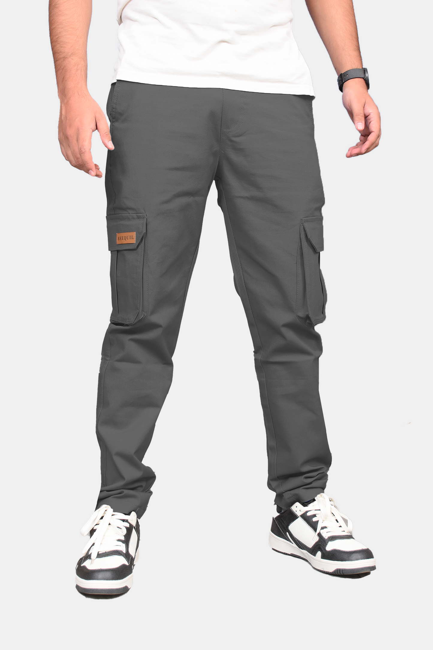 Grey Premium Cargo Trouser
