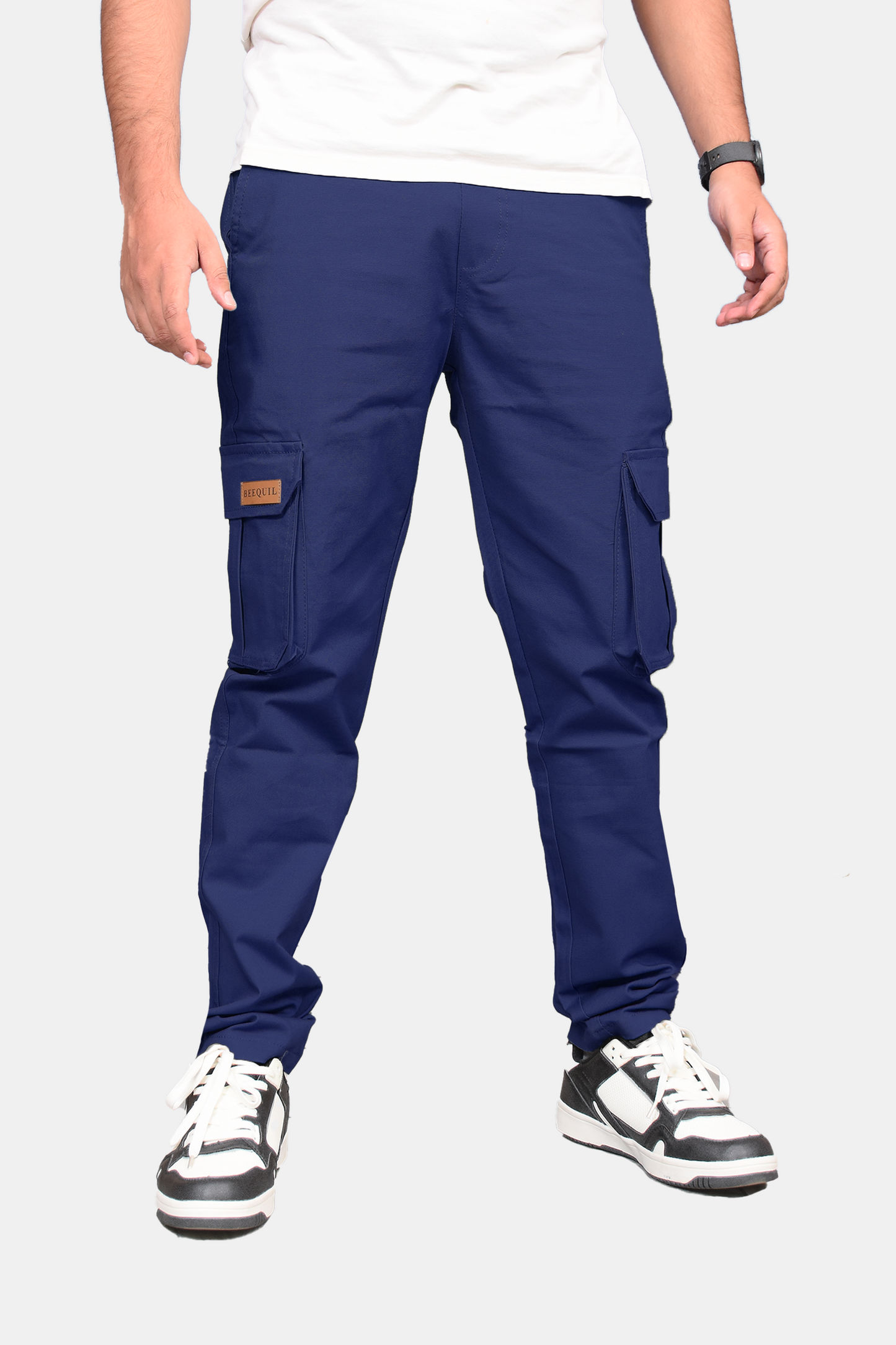 Navy Premium Cargo Trouser