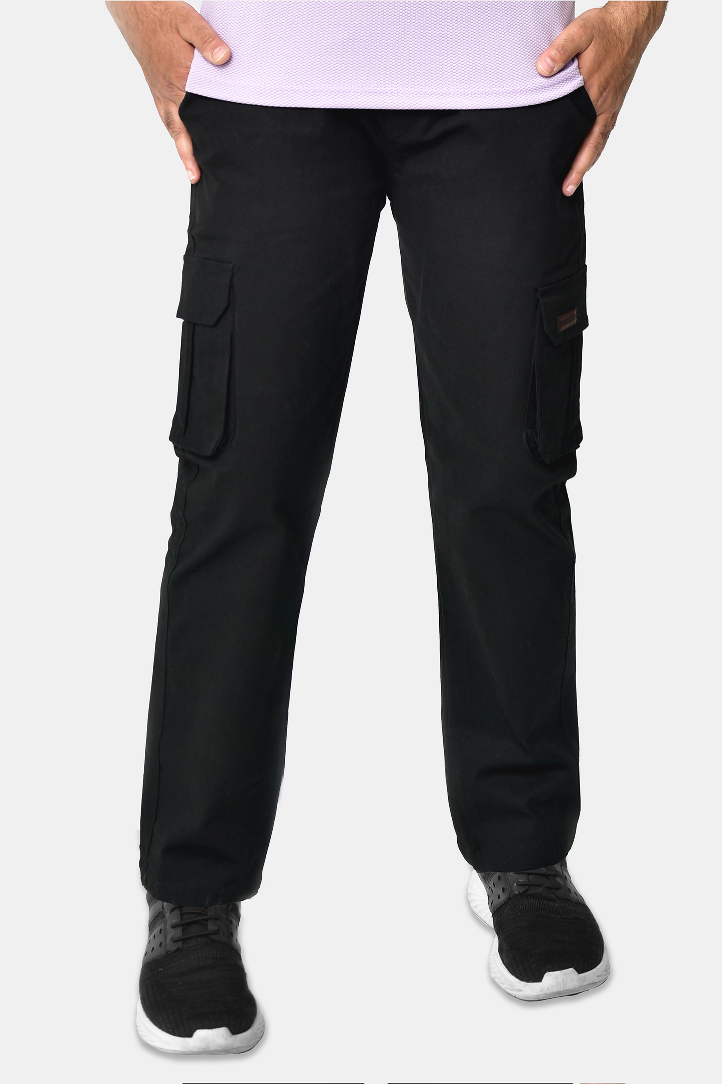 Black Premium Cargo Trouser