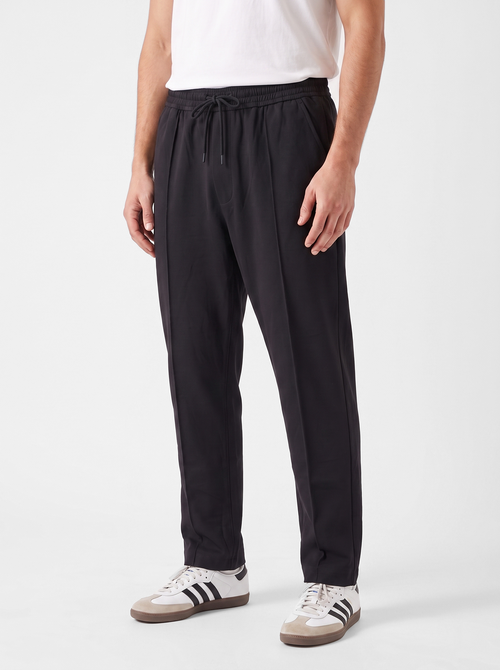 Black Stripe Straight Trouser