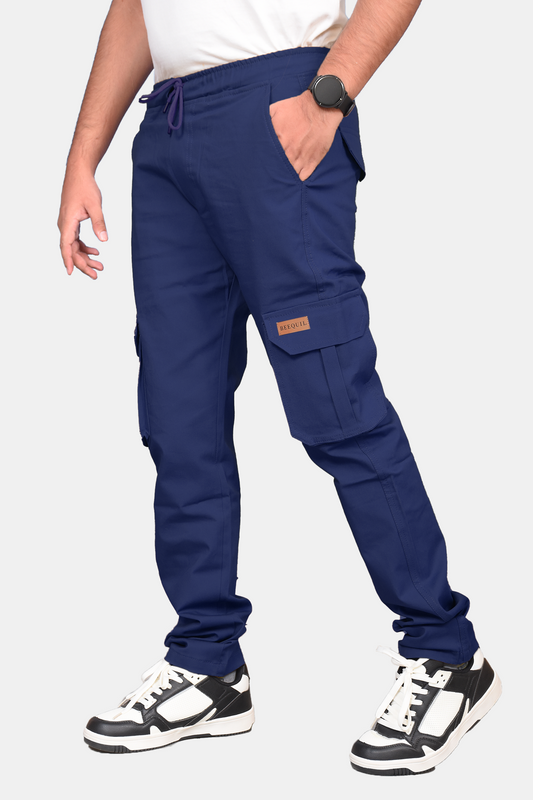Navy Premium Cargo Trouser